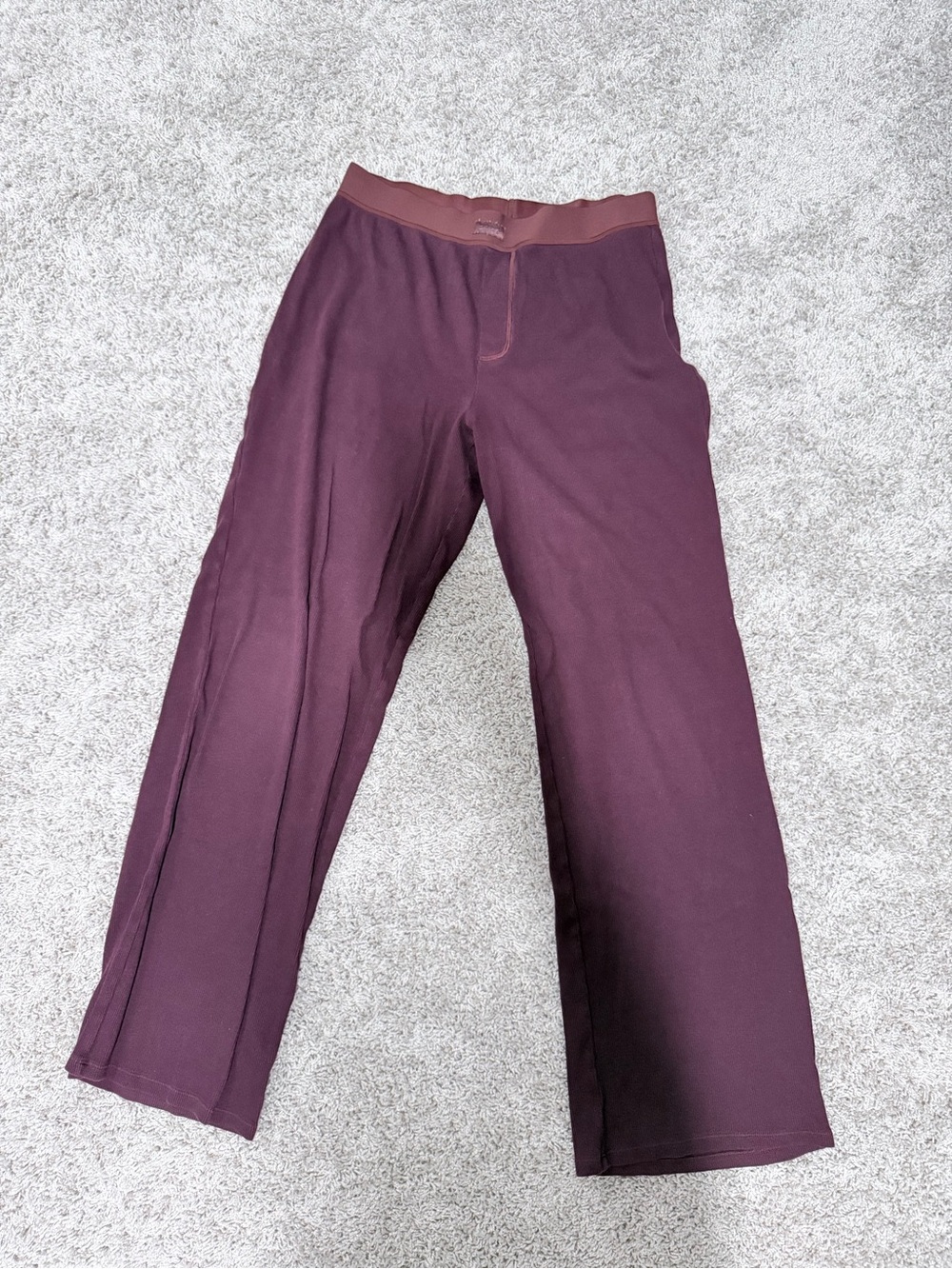 SKIMS Women's Cotton Rib Pajama Pants